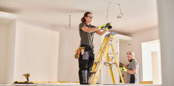 Best Ceiling Fan Installation Electrician  in Charles City, IA
